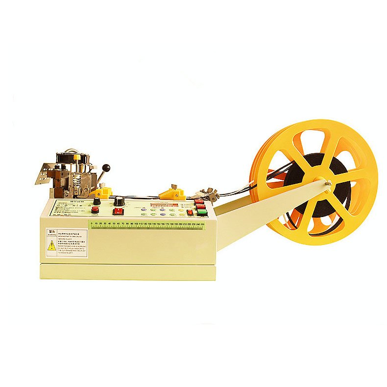 webbing tape cutting machine